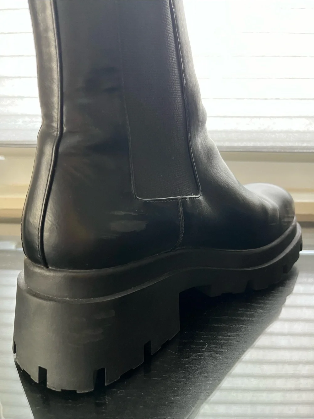 Zara Mid Calf Leather Boots